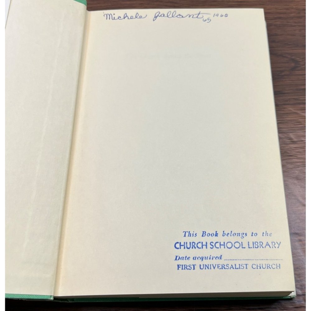 The Church Across the Street by Reginald Manwell 1962 Hardcover Sophia Fahs - Picture 5 of 10